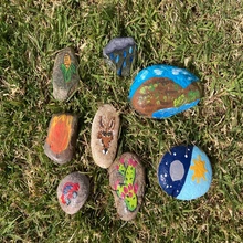 Painted stones